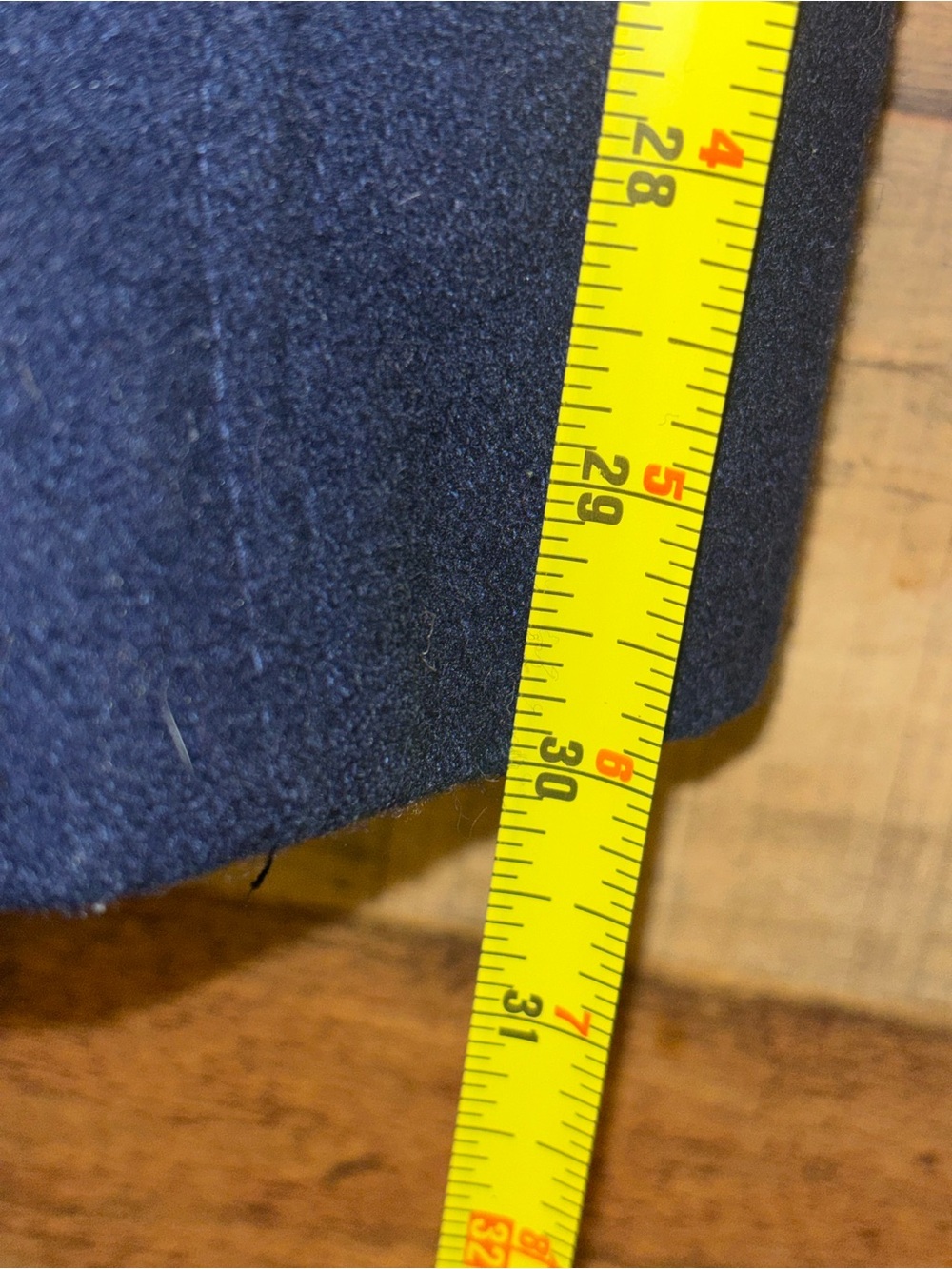 Michael Kors Navy Blue Wool Blend Coat - Picture 7 of 7